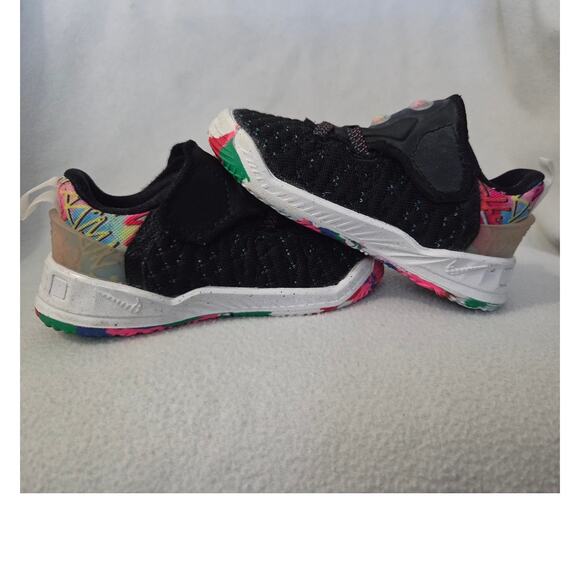 Nike LeBron James 6C Gang Black Pink Blast Basketball Shoes - Picture 8 of 9